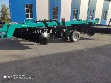 Борони диско-чизельні БДВП-3,0-01; БДВП-3,6-01; БДВП-4,2-01 з дисковим катком