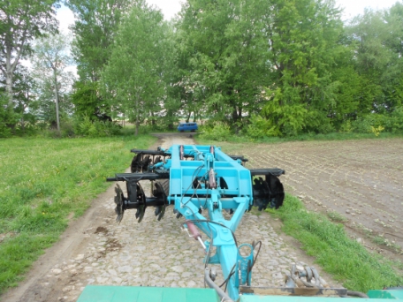 Борона дискова важка причіпна БДВП-4,2-03 глибина обробітку до 30см.