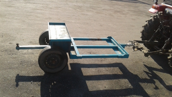 Візок садовий під один контейнер