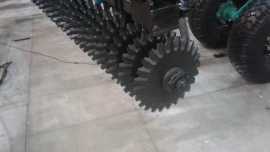 Борона дискова легка причіпна БДЛП-8,0 з дисками "мілкий зуб"