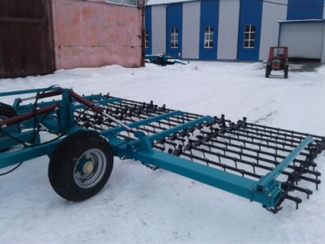 Зчіпка гідрофікована з шлей-боронами ЗГ-6