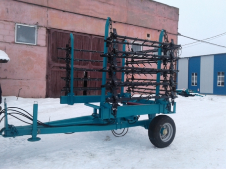 Зчіпка гідрофікована з шлей-боронами ЗГ-6