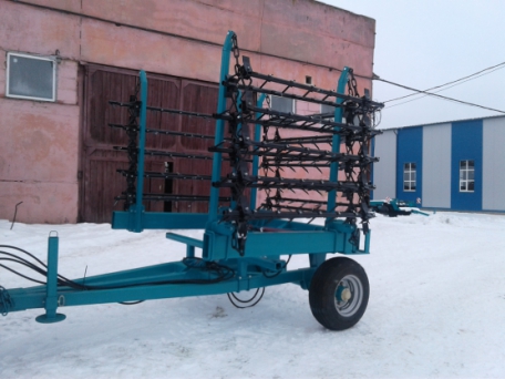 Зчіпка гідрофікована з шлей-боронами ЗГ-6