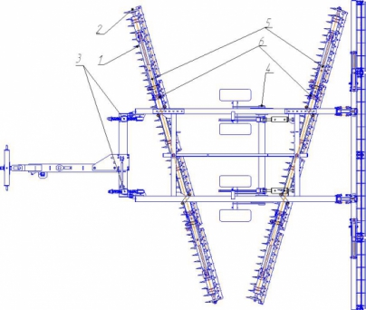 Борона дискова легка причіпна БДЛП-8,0 з прикотуючим катком у комлектації з дисками- "Ромашка" +"Круглий"