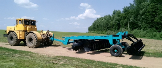 БОРОНИ ДИСКОВІ ВАЖКІ ПРИЧІПНІ БДВП-4,2-02 з дисковим катком