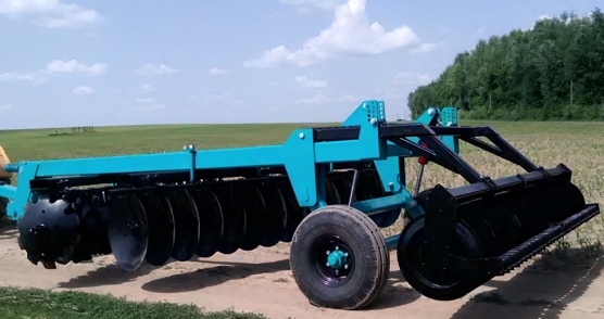 БОРОНИ ДИСКОВІ ВАЖКІ ПРИЧІПНІ БДВП-4,2-02 з дисковим катком