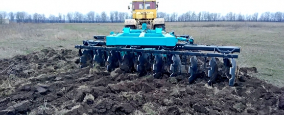 Борона дискова важка причіпна БДВП-4,2-03 глибина обробітку до 30см.