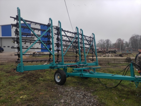 Зчіпка гідрофікована з шлей-боронами ЗГ-6