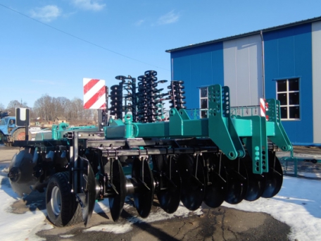 Борона дискова важка причіпна БДВП-4,2-03 глибина обробітку до 30см.